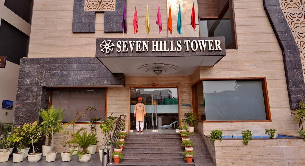 โฮเต็ล เซเวน ฮิลส์ ทาวเวอร์ Hotel อัครา ภายนอก รูปภาพ